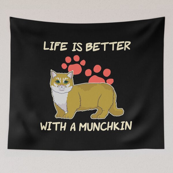 Item preview, Life Is Better Pet Owner Munchkin Cat product designed and sold by jakehughes2015.