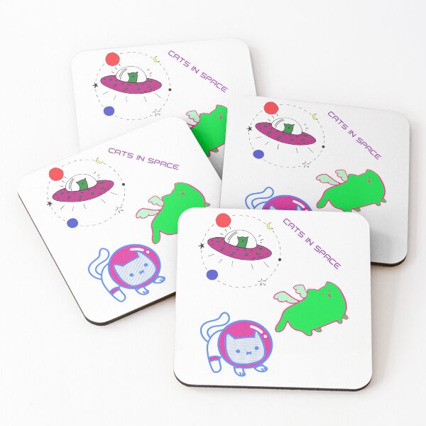 Item preview, Cats in Space designed and sold by utopianpioneer.
