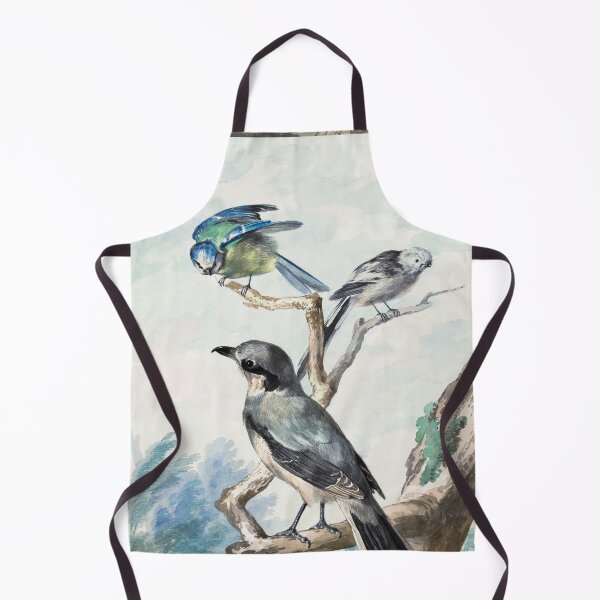Item preview, Three birds: a Long-tailed Tit, a Blue Tit and a Great Gray Shrike or Great Shrike designed and sold by vuilwerk.