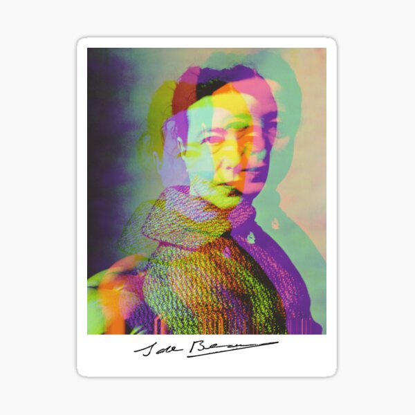 Aperçu de l'œuvre On ne naît pas femme (Simone de Beauvoir) créée et vendue par ThsModernWords.