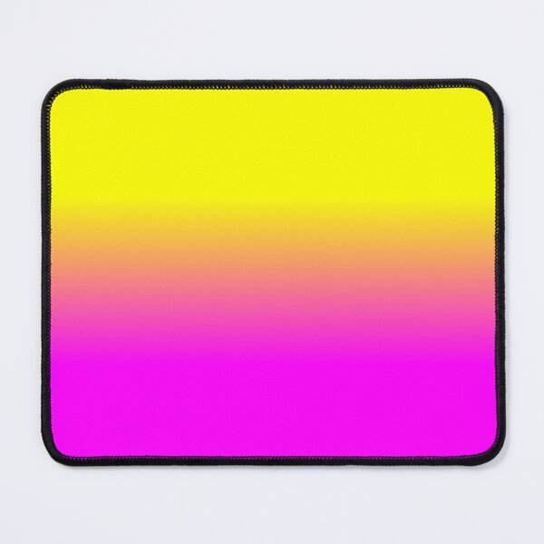 Item preview, Neon Yellow and Bright Hot Pink Ombré  Shade Color Fade designed and sold by podartist.
