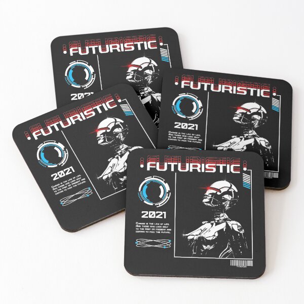 Item preview, Futuristic Design Future Streetwear Style Women S Robot  designed and sold by Vasyl  Chernovol.