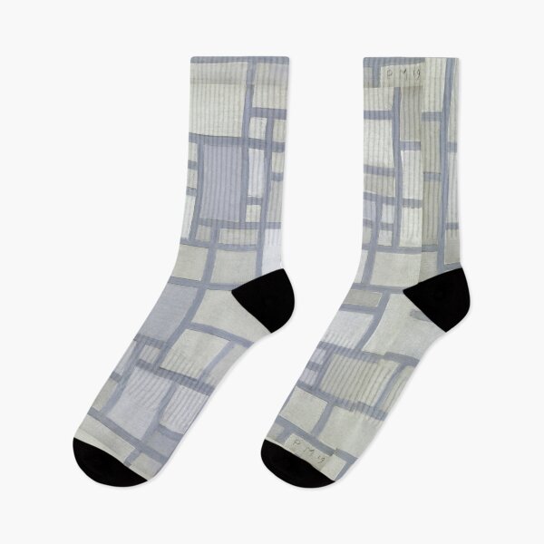 Item preview, Piet Mondrian Composition in bright colors with gray lines Colorful Painting Abstract And Modern Art designed and sold by Vintage Mag.