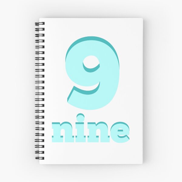 Item preview, Baby learns English - number nine blue designed and sold by jshek8188.