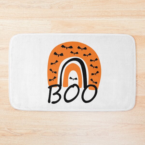Item preview, BOO, Rainbow and bats, Halloween designed and sold by BUniqueBSpecial.