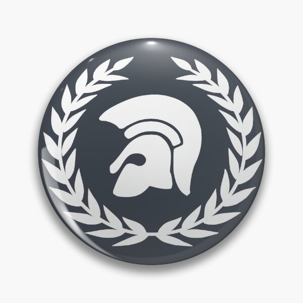 Item preview, Warrior Helmet and Laurel Wreath - White designed and sold by Coczzi.