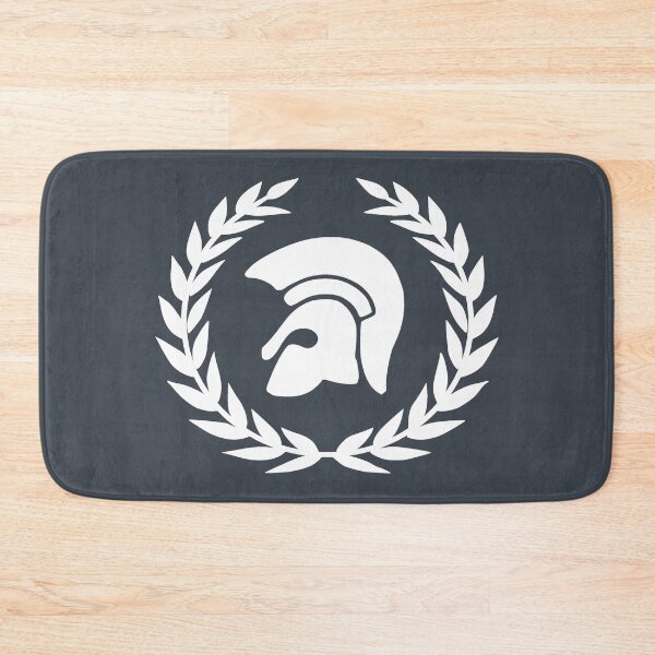 Item preview, Warrior Helmet and Laurel Wreath - White designed and sold by Coczzi.