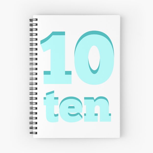 Item preview, Baby learns English - number ten blue designed and sold by jshek8188.