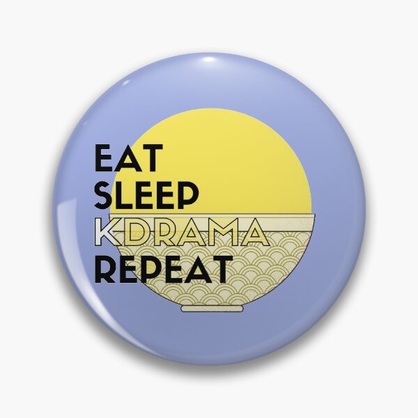 Item preview, Eat Sleep Kdrama Repeat | Kdrama marathon designed and sold by Kdramaspot.