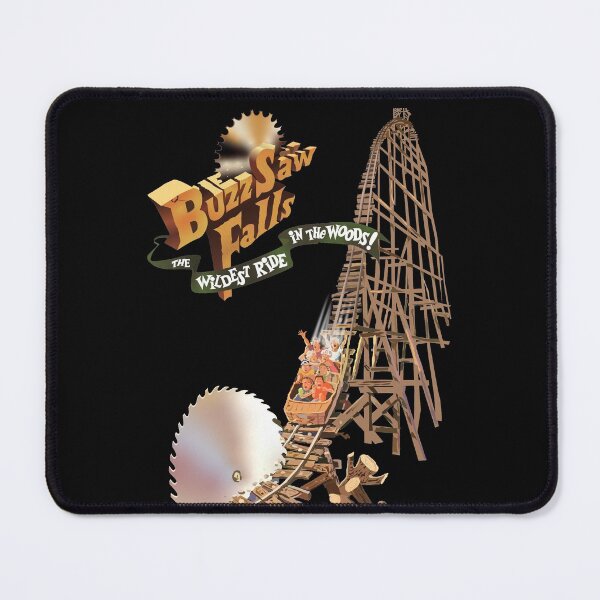 BuzzSaw Falls Design Mouse Pad