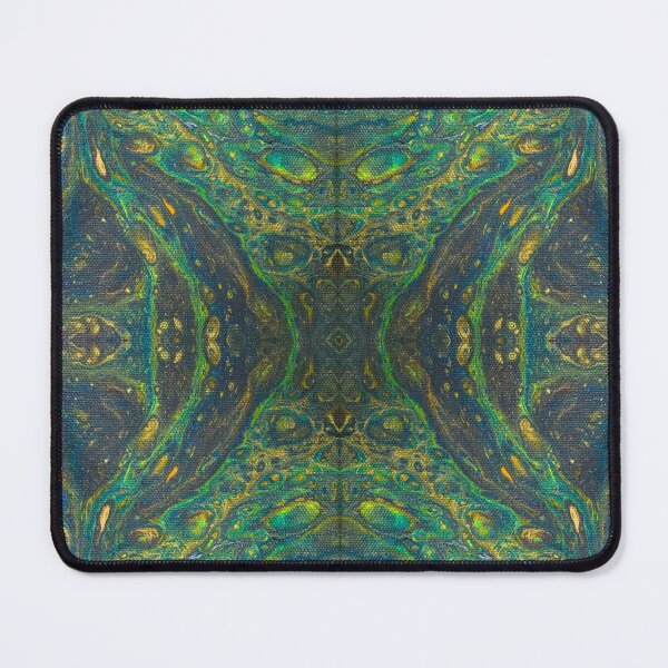 Item preview, Shimmering Peacock Acrylic Pour designed and sold by v-art9.
