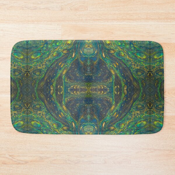 Item preview, Shimmering Peacock Acrylic Pour designed and sold by v-art9.