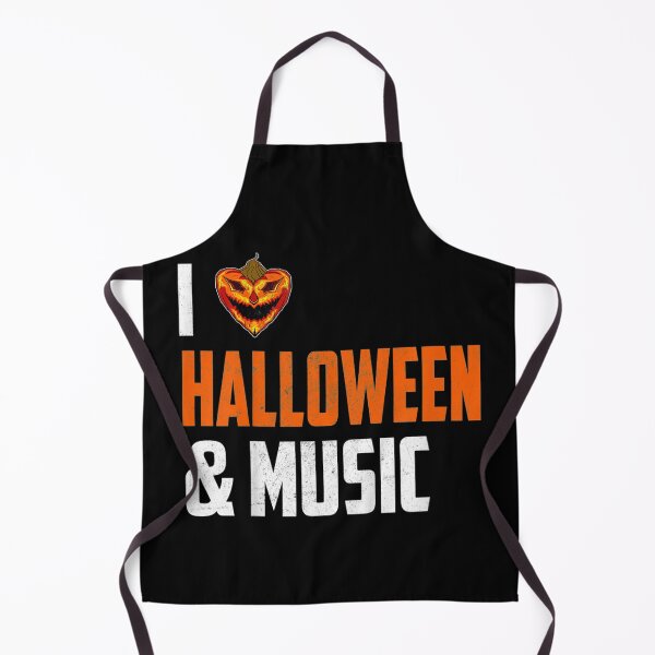 Item preview, I Love Halloween And Music, Witch Pumpkin And Music Lover designed and sold by EuphemiaShop.