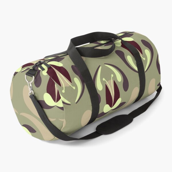 Item preview, Tulips and leaves - moss green designed and sold by Nadia Arsky.