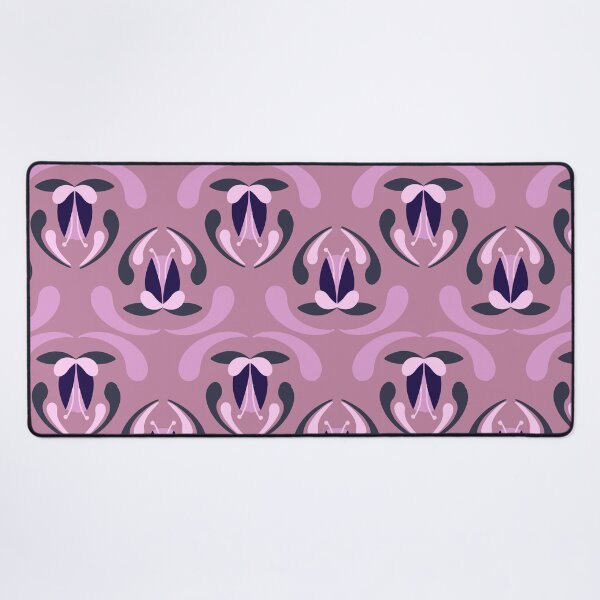 Item preview, Tulips and leaves - pink and purple designed and sold by Nadia Arsky.