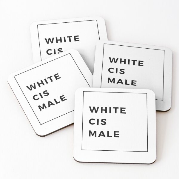 Item preview, White CIS Male designed and sold by fckeduptshirts.