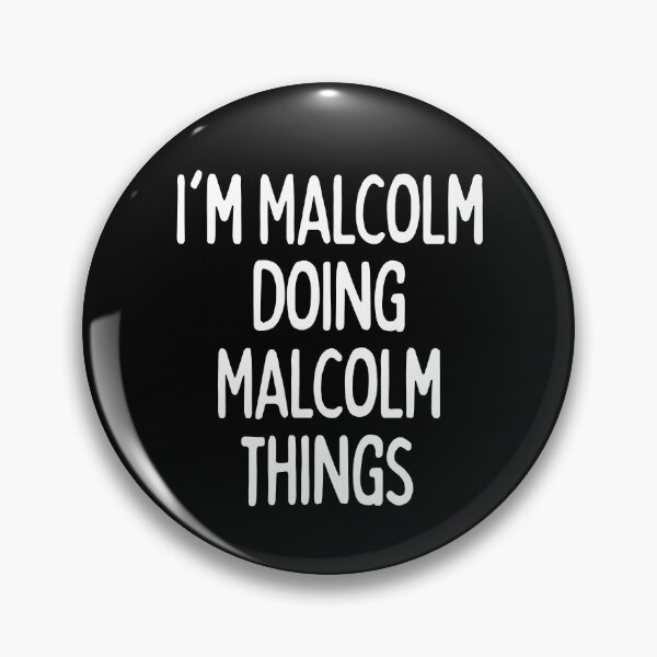 Item preview, Malcolm Name designed and sold by linartcia.