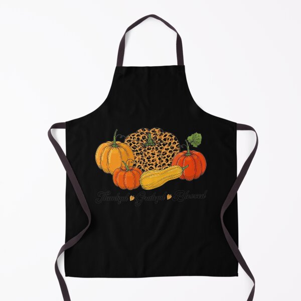Item preview, Thanksful Grateful Blessed Leopard Pumpkin Thanksgiving Premium designed and sold by AlvaShop.