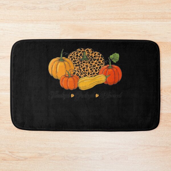 Item preview, Thanksful Grateful Blessed Leopard Pumpkin Thanksgiving Premium  designed and sold by AlvaShop.