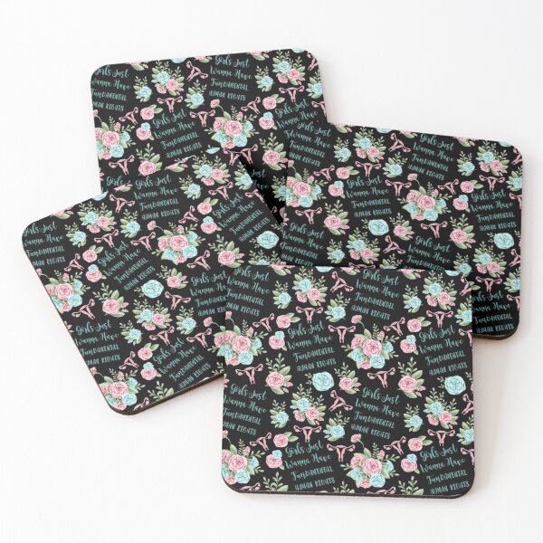 Item preview, Girls Just Wanna Have Fundamental Human Rights designed and sold by KrisInStitches.