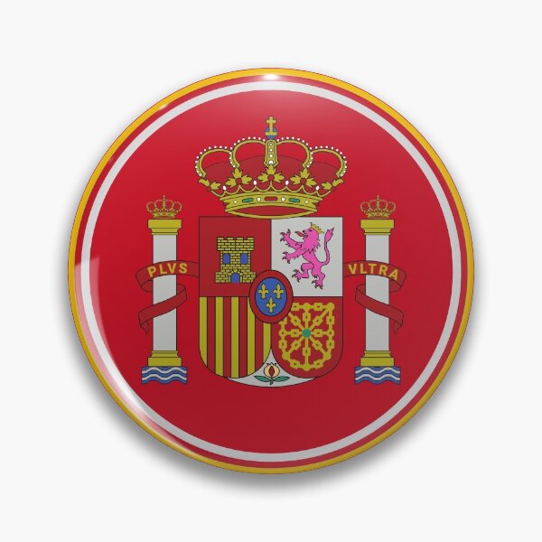 Item preview, Spain Circled Coat of Arms designed and sold by PatternsUp.