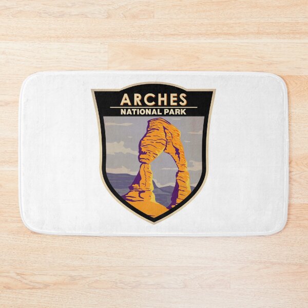 Item preview, Arches National Park Delicate Arch Badge designed and sold by KrisSidDesigns.