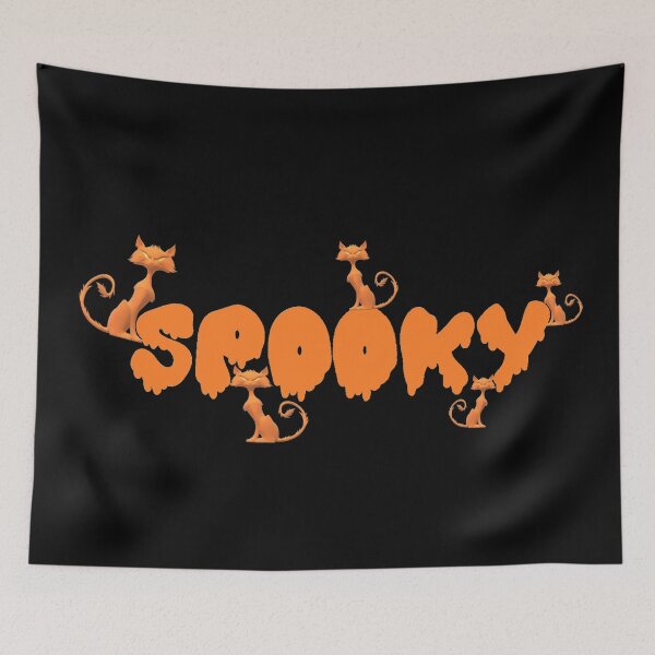 Item preview, Scary Creepy Orange Cats Hanging Around - Halloween designed and sold by TeesFashion.