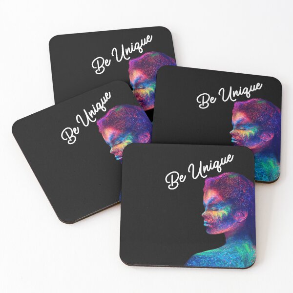 Item preview, Be Unique Woman Empowerment Originality Multi Color Motivational Quote designed and sold by Vibbin4Life33.