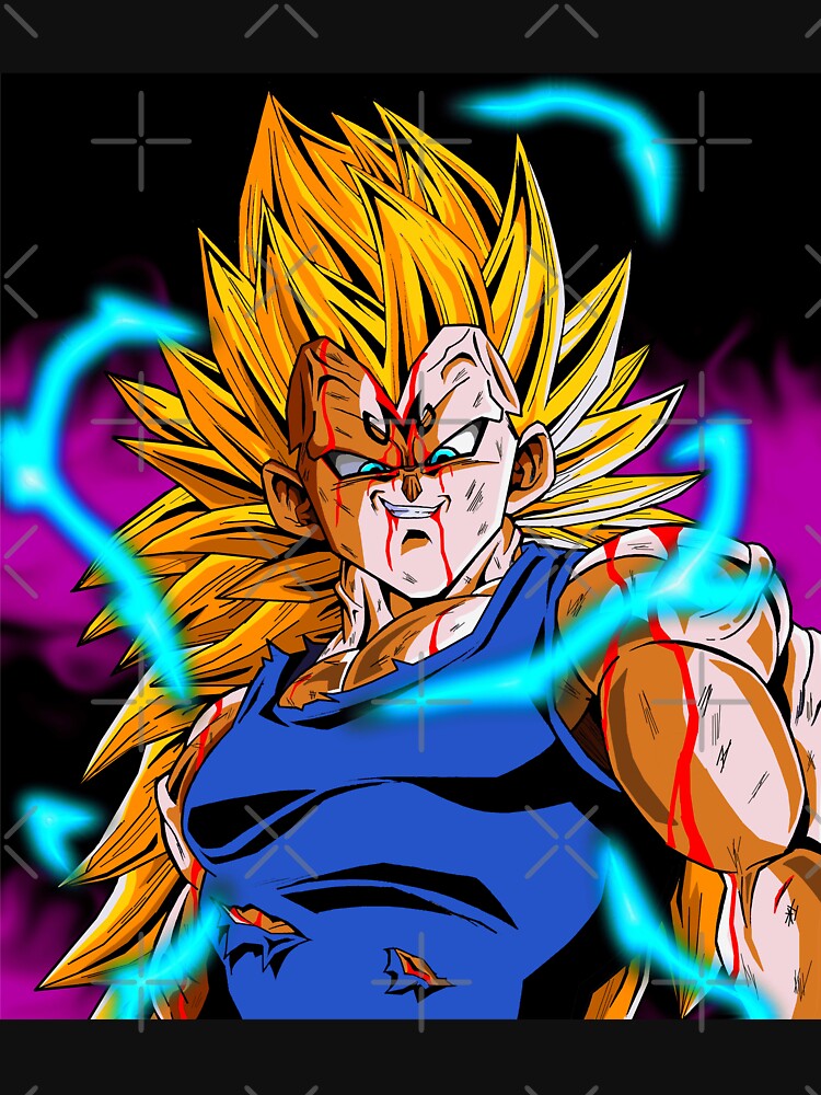 Vegeta ssj 5 (AF) vs vegeta ssj blue evolution (dbs)