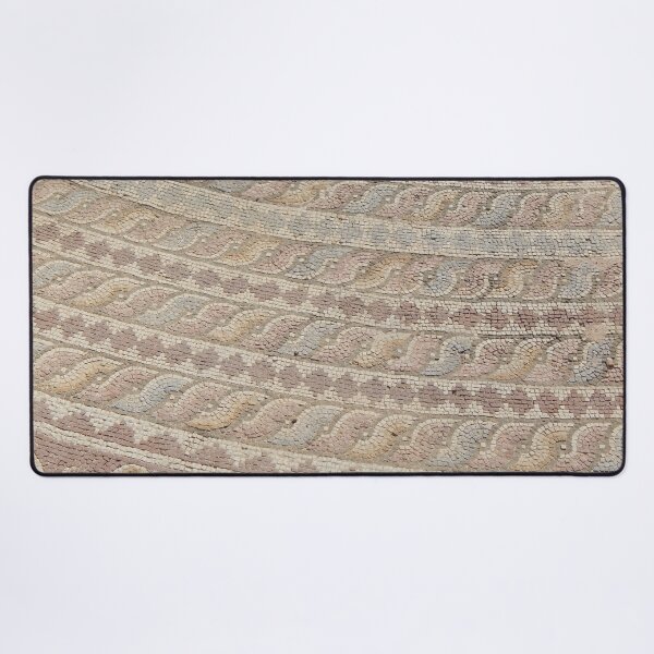 Roman mosaic at Kato Paphos, Cyprus Desk Mat