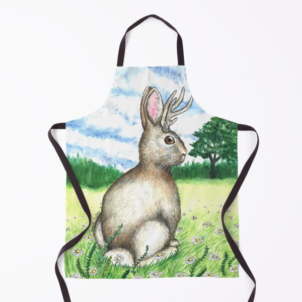 Item preview, Jackelope Cryptid in a Field designed and sold by Kelley-Art.