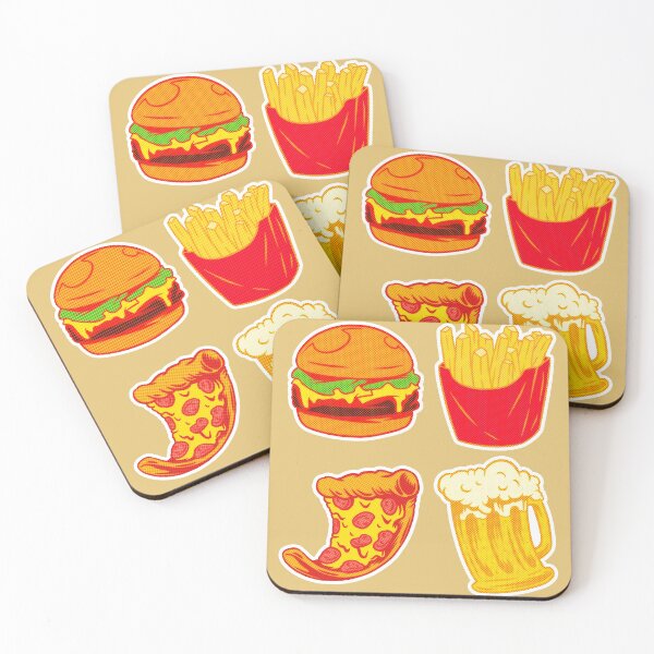 Item preview, Junk food doodle designed and sold by Sarwat Reza.