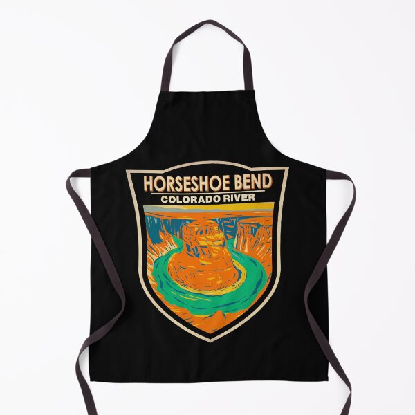 Item preview, Horseshoe Bend Colorado River Badge designed and sold by KrisSidDesigns.