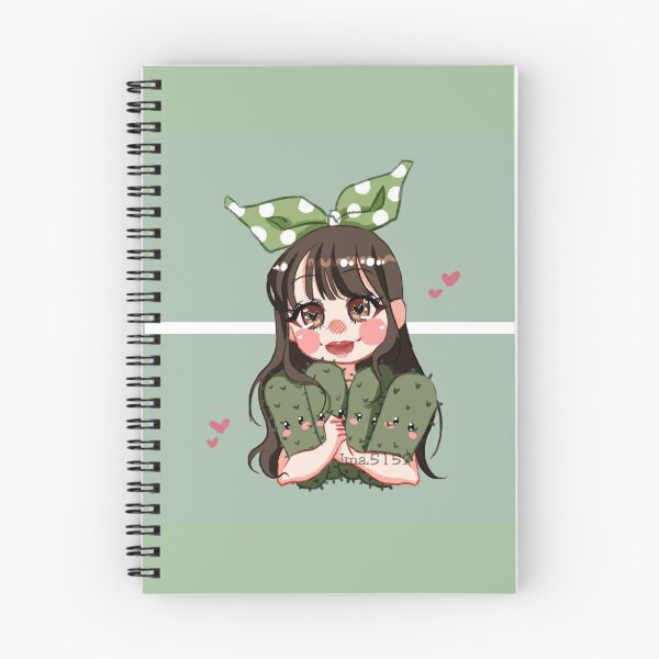 Item preview, girl with cactus designed and sold by ima5157.