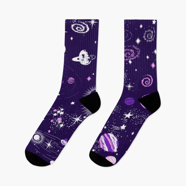 Item preview, Space Galaxy constellation seamless pattern print designed and sold by TeeFashionShop.