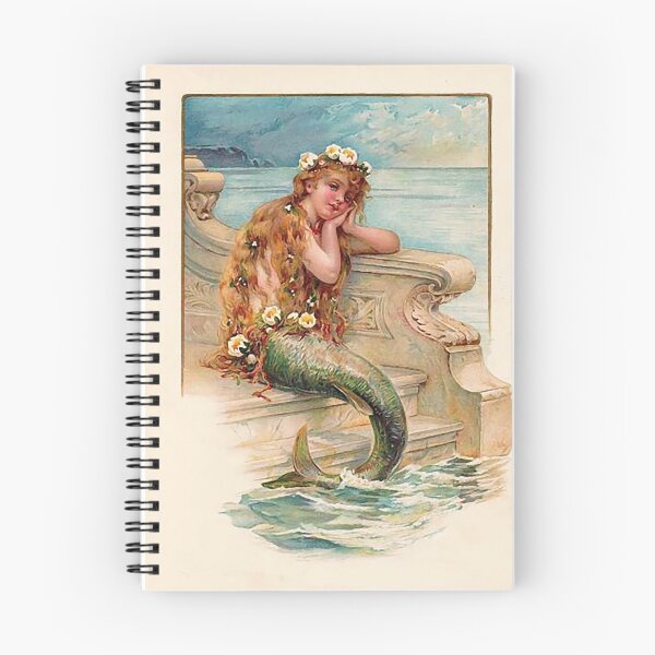Item preview, Little Victorian Vintage Mermaid designed and sold by ComicKitsch.