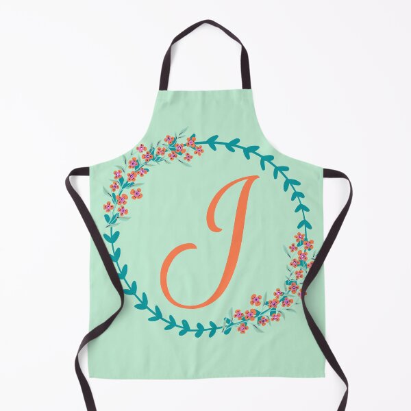 Item preview, Initial J. Letter J. Monogram J. Floral. J name. designed and sold by ABInspired.