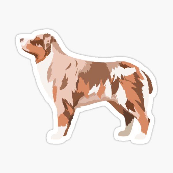 Item preview, Australian Shephard - Red Merle designed and sold by liz-des.