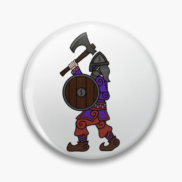 Item preview, Sigurd axe and shield man  designed and sold by Longhausart.