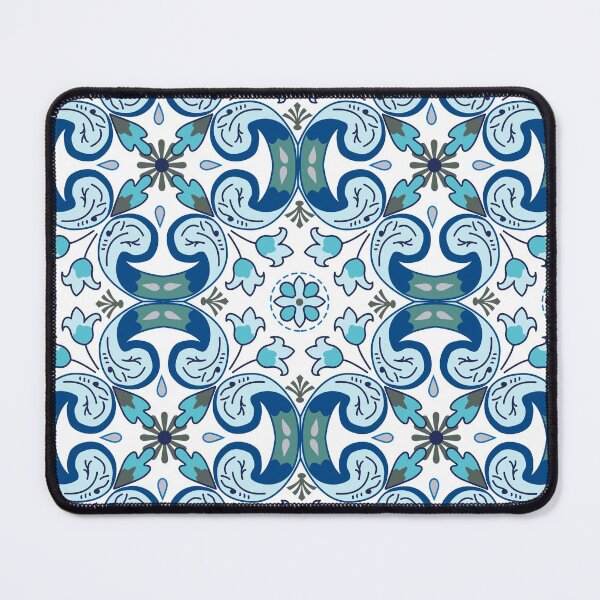 Item preview, Azulejos Azores turquoise 001 designed and sold by FK-UK.