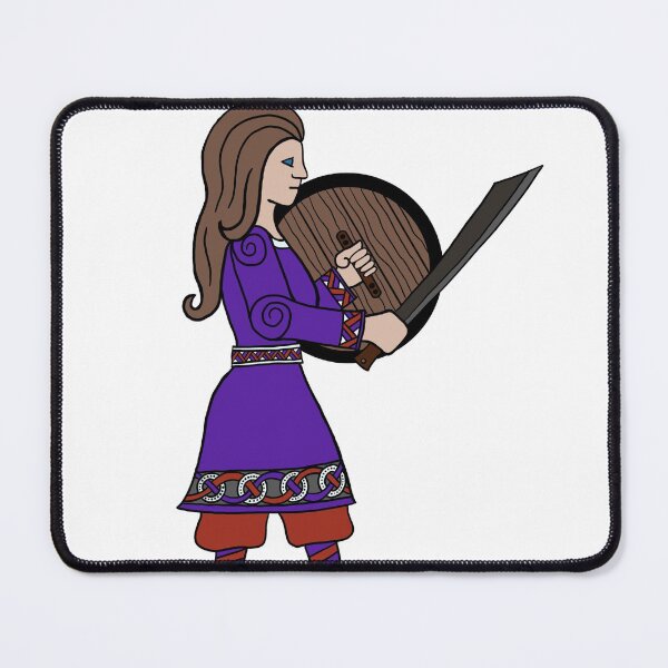 Item preview, Astrid fierce sword and shield maiden designed and sold by Longhausart.