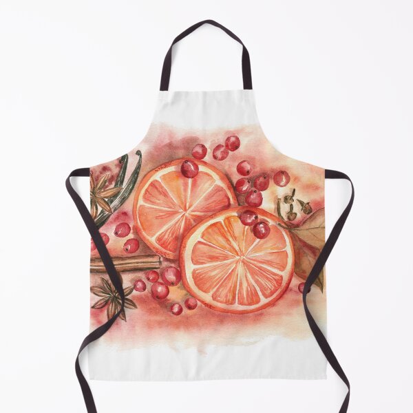 Aperçu de l'œuvre Oranges, canneberges et épices créée et vendue par Flowersforbear.