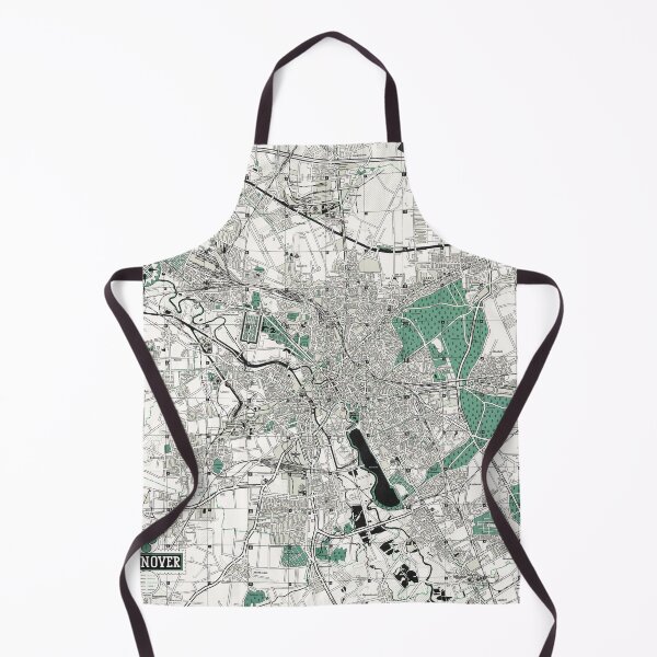 Item preview, 1955 Vintage Map of Hannover, Germany designed and sold by Gin Neko.