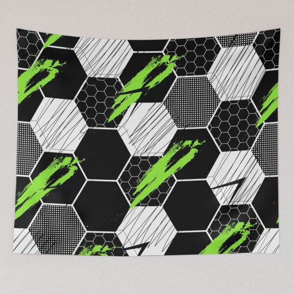Item preview, Abstract seamless Football pattern with vertical fading lines, tracks, halftone stripes. Extreme sport style illustration. designed and sold by TeeFashionShop.
