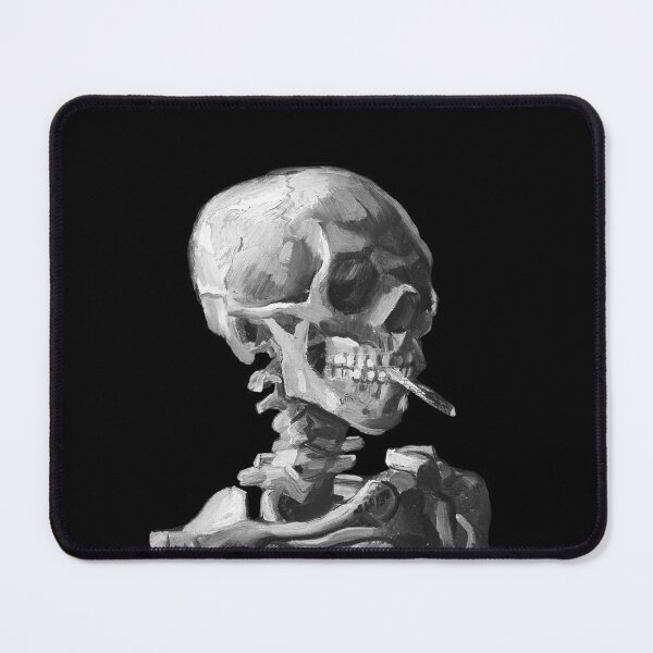 Item preview, Vincent Van Gogh - Skull of a Skeleton with Burning Cigarette designed and sold by ind3finite.