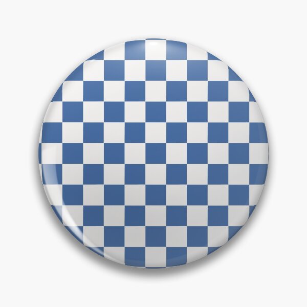 Item preview, Blue and white checkered pattern designed and sold by Zendays.
