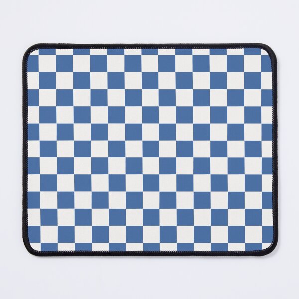 Item preview, Blue and white checkered pattern designed and sold by Zendays.