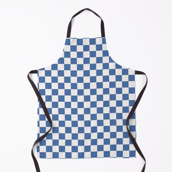 Item preview, Blue and white checkered pattern designed and sold by Zendays.