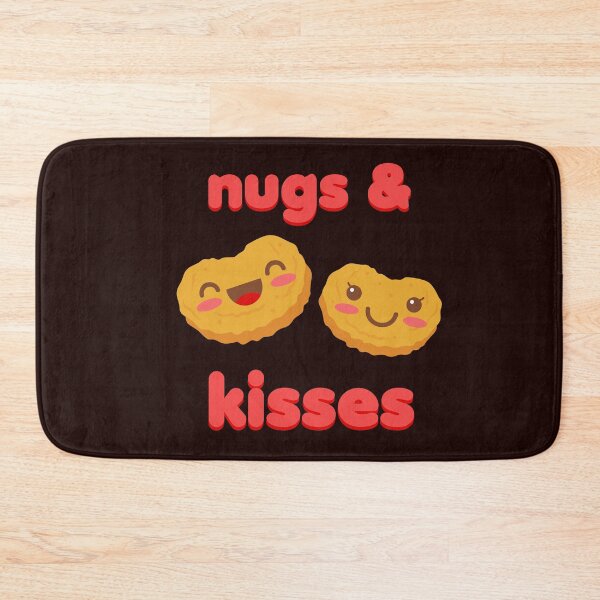 Item preview, Nugs And Kisses Funny Chicken Nuggets Kawaii Nuggies Foodie designed and sold by gkao.