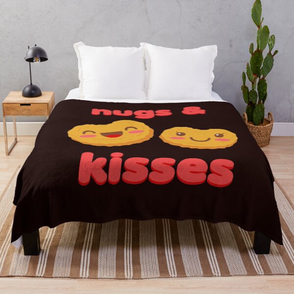 Item preview, Nugs And Kisses Funny Chicken Nuggets Kawaii Nuggies Foodie designed and sold by gkao.